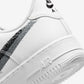 Nike Air Force 1 Low '07 Spray Paint Swoosh White Black Grey