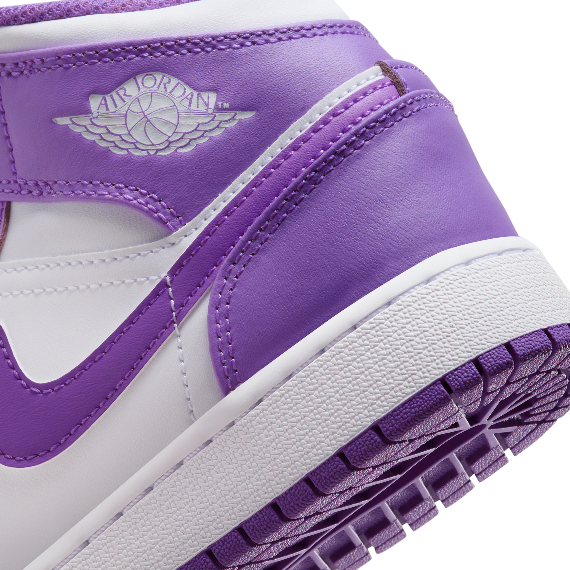 Jordan 1 Mid Purple Venom (GS)