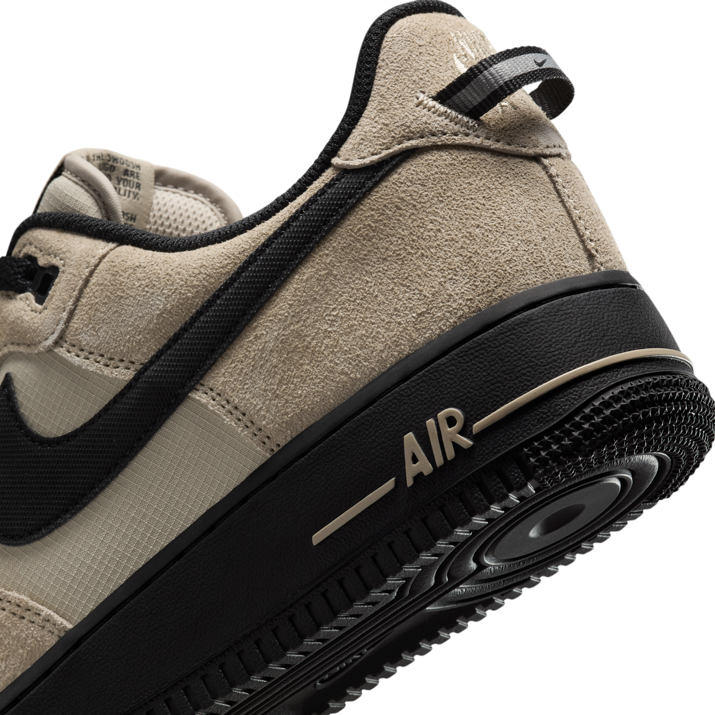 Nike Air Force 1 Low '07 LV8 Desert Khaki Black