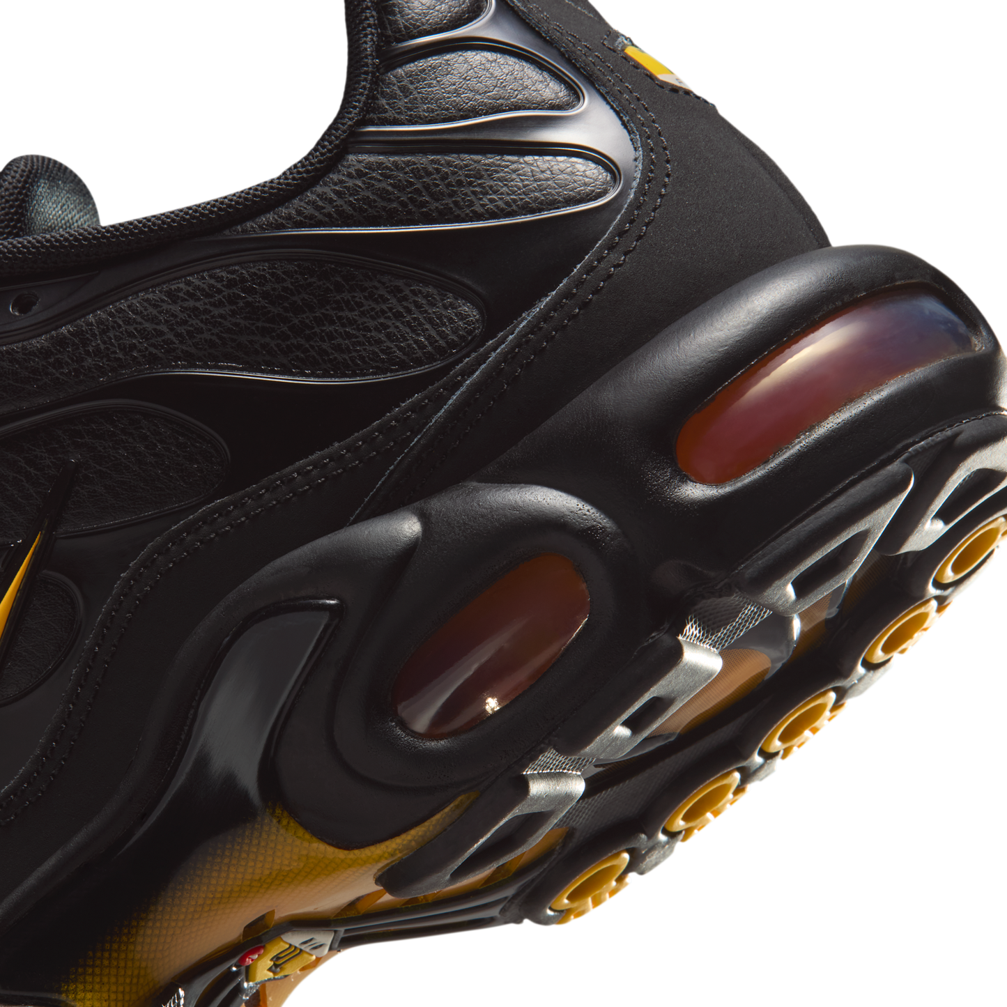 Nike Air Max Plus Premium Black Laser Orange