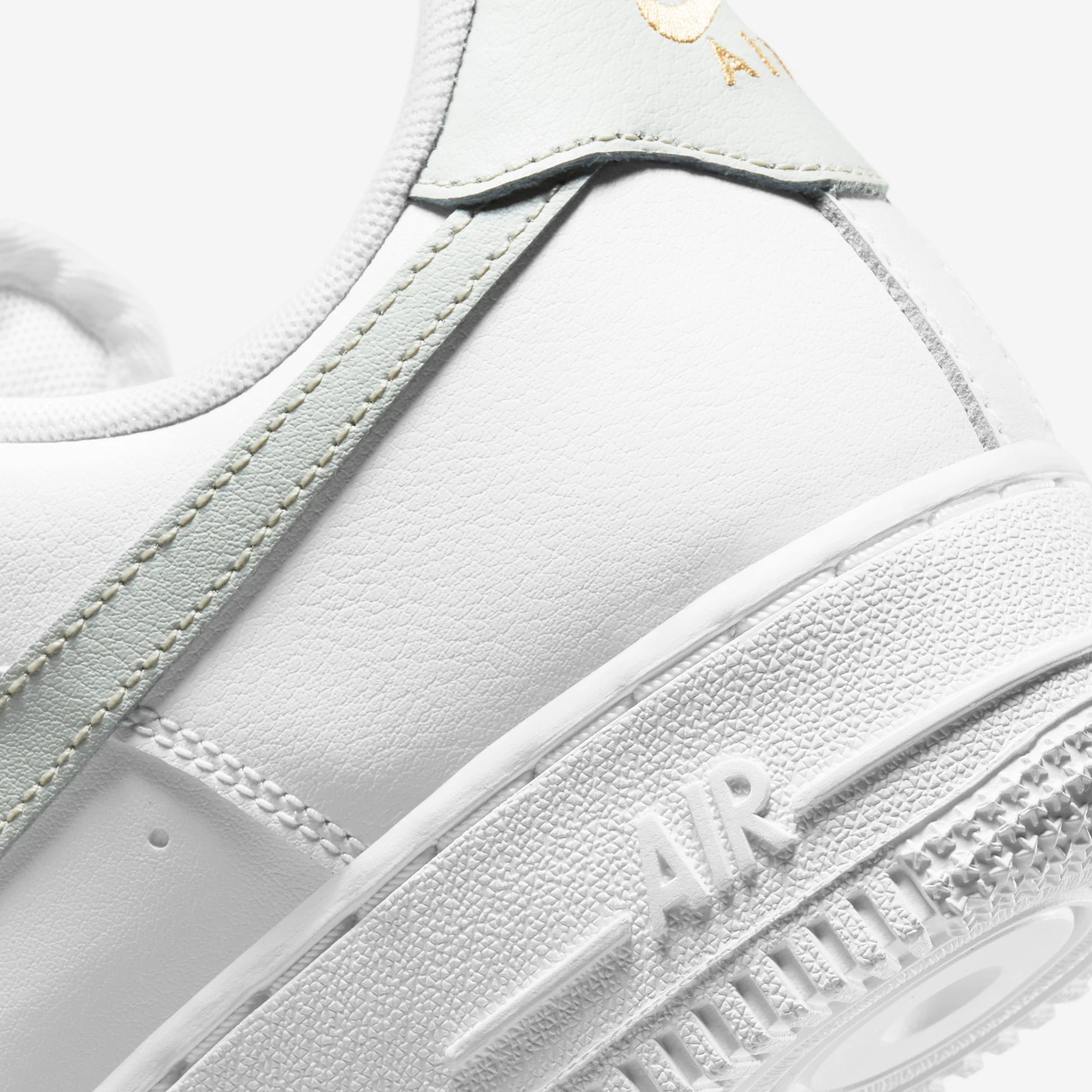 Nike Air Force 1 Low White Grey Gold (Women's)