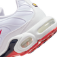 Nike Air Max Plus White University Red