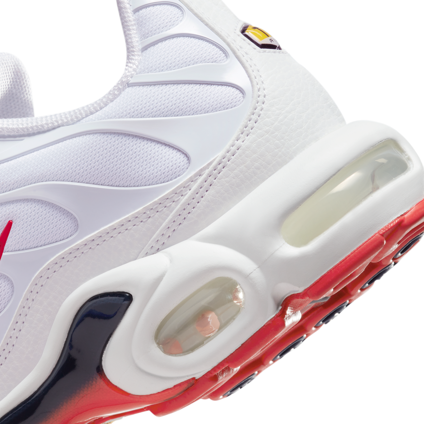 Nike Air Max Plus White University Red