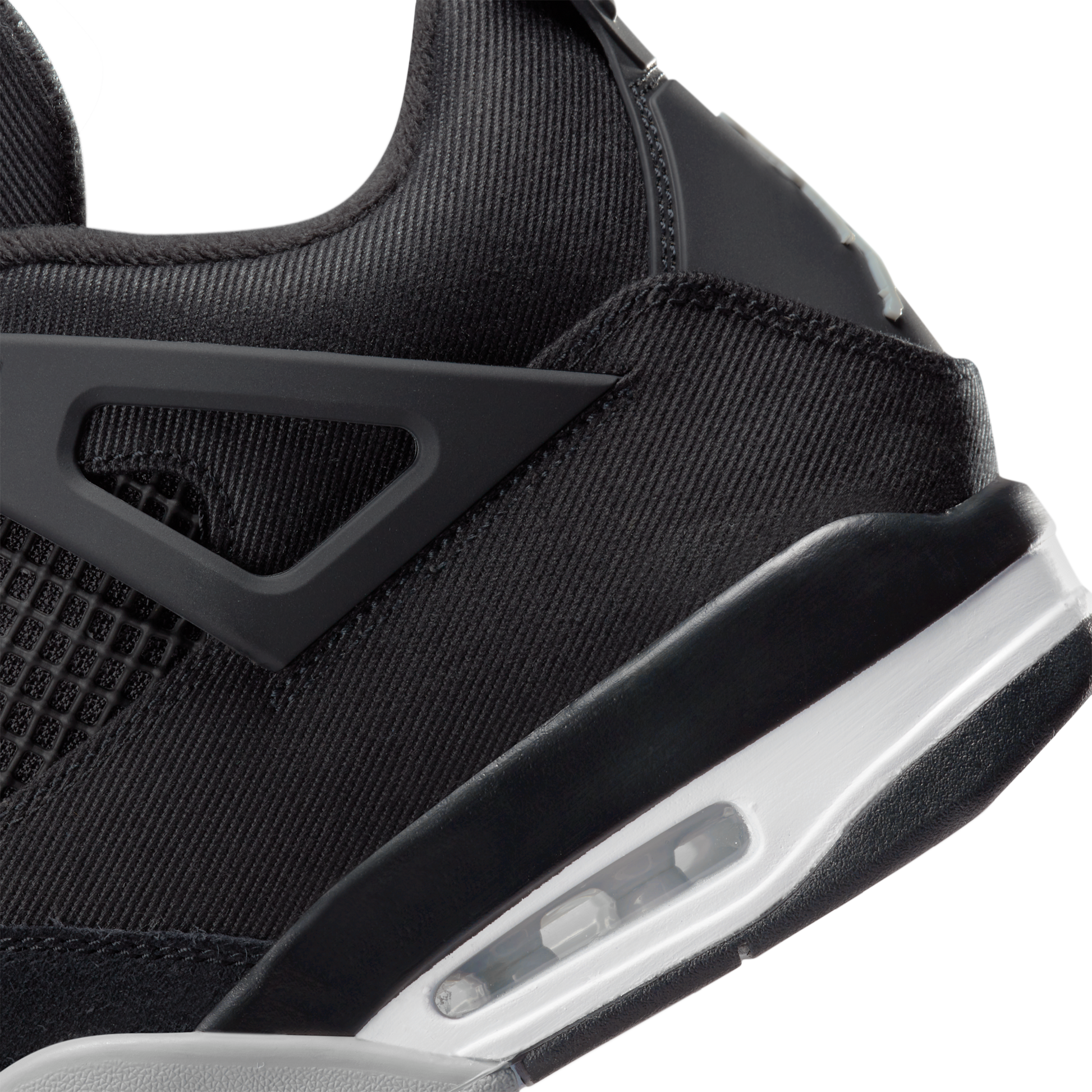Air Jordan 4 Black Canvas