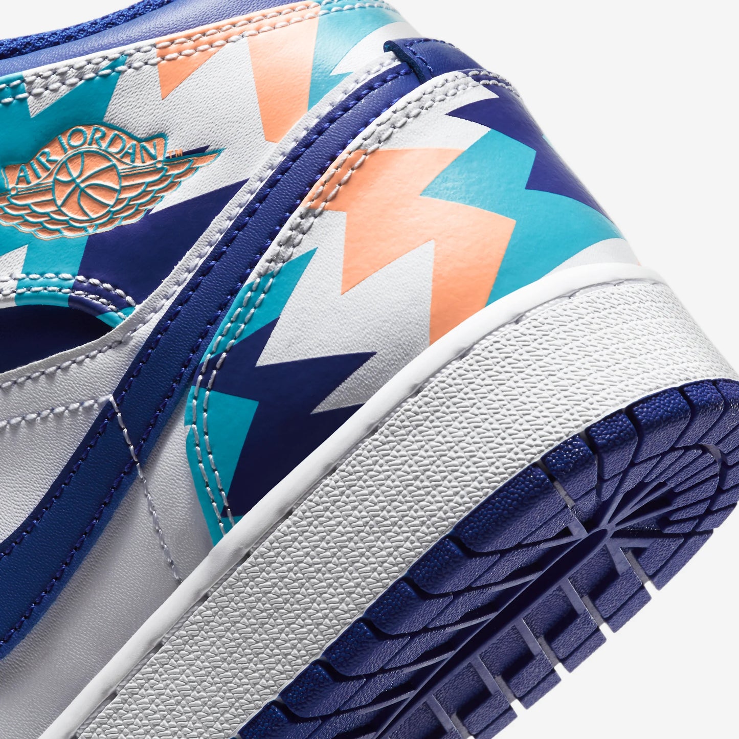 Jordan 1 Mid Geometric Print (GS)