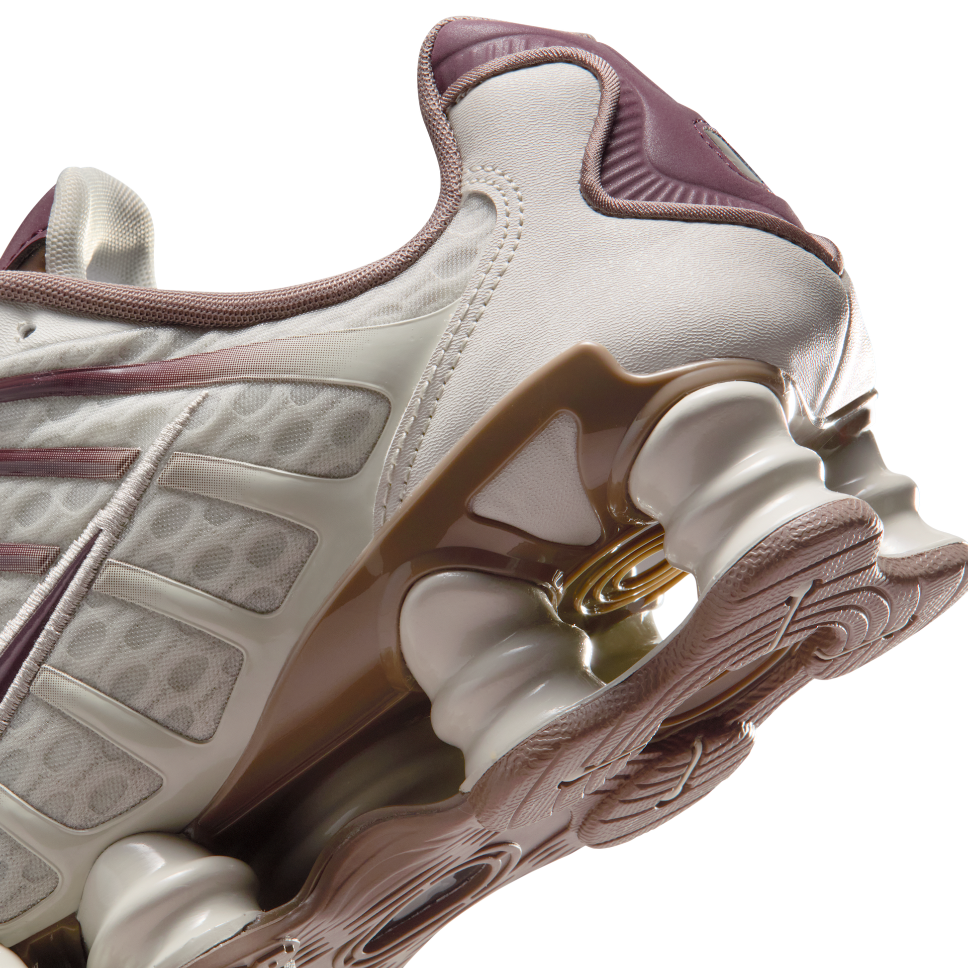 Nike Shox TL Light Bone Burgundy Crush (Women's)