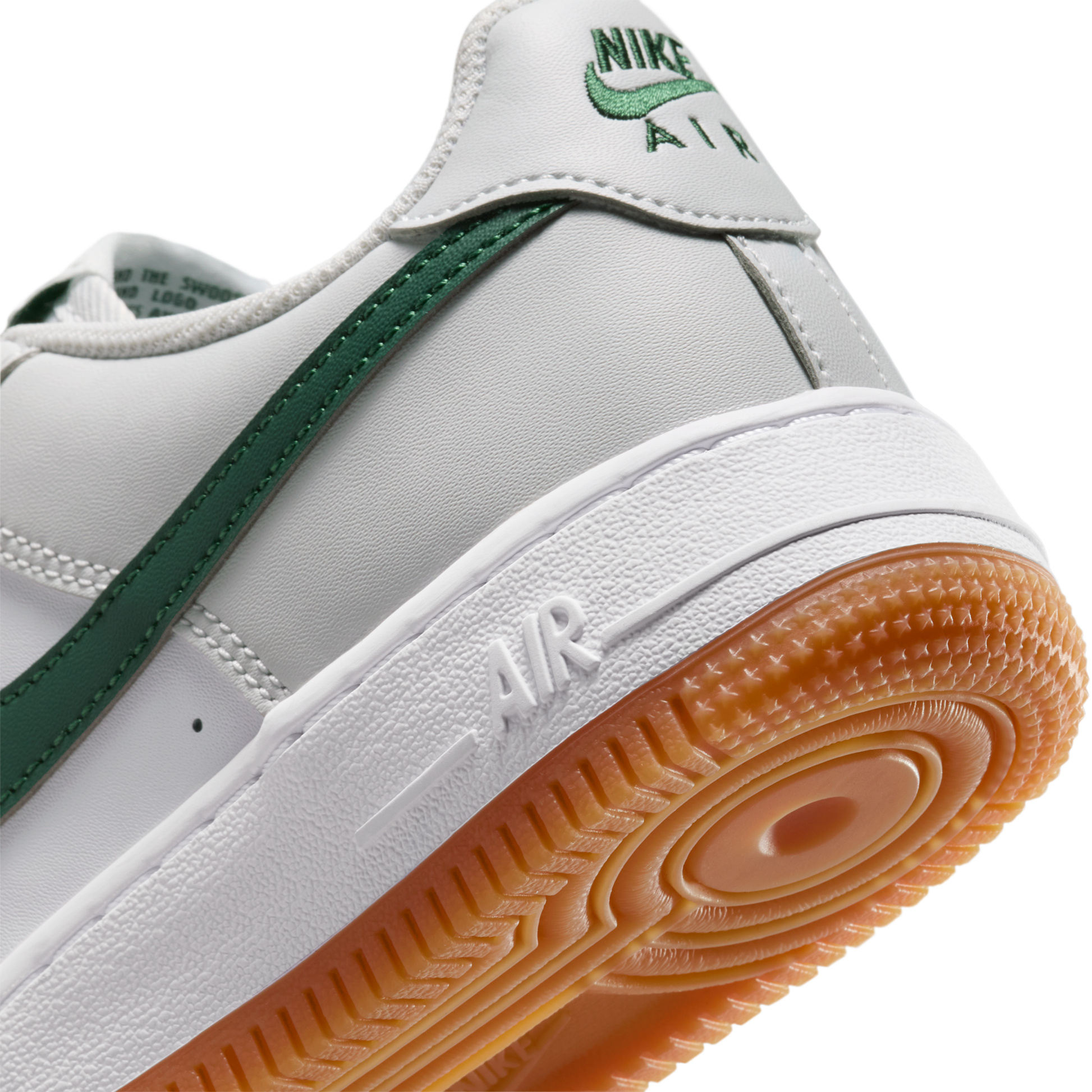 Nike Air Force 1 Low Photon Dust Fir Gum Medium Brown White (GS)