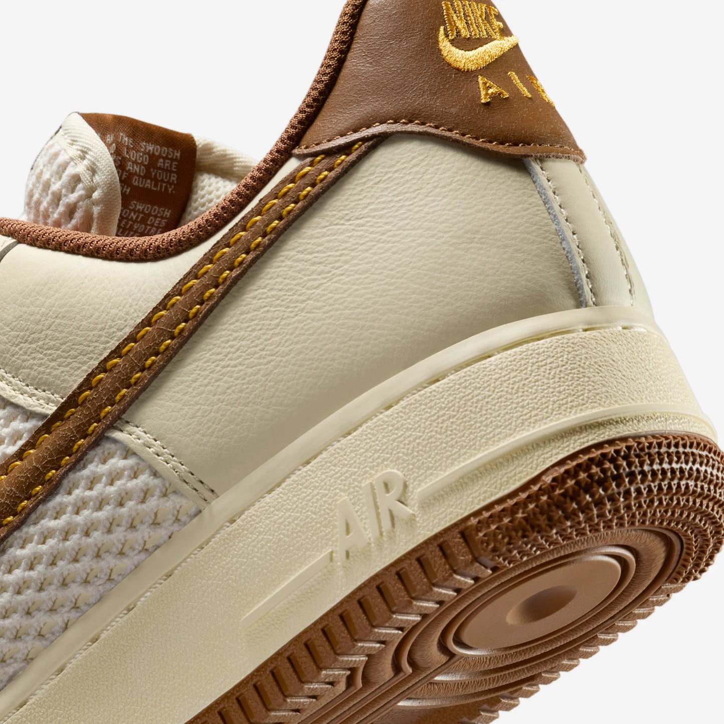 Nike Air Force 1 Low '07 LV8 Coconut Milk Canyon Gold Light British Tan