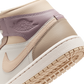 Jordan 1 Mid Light Orewood Brown Taupe Grey (Women's)