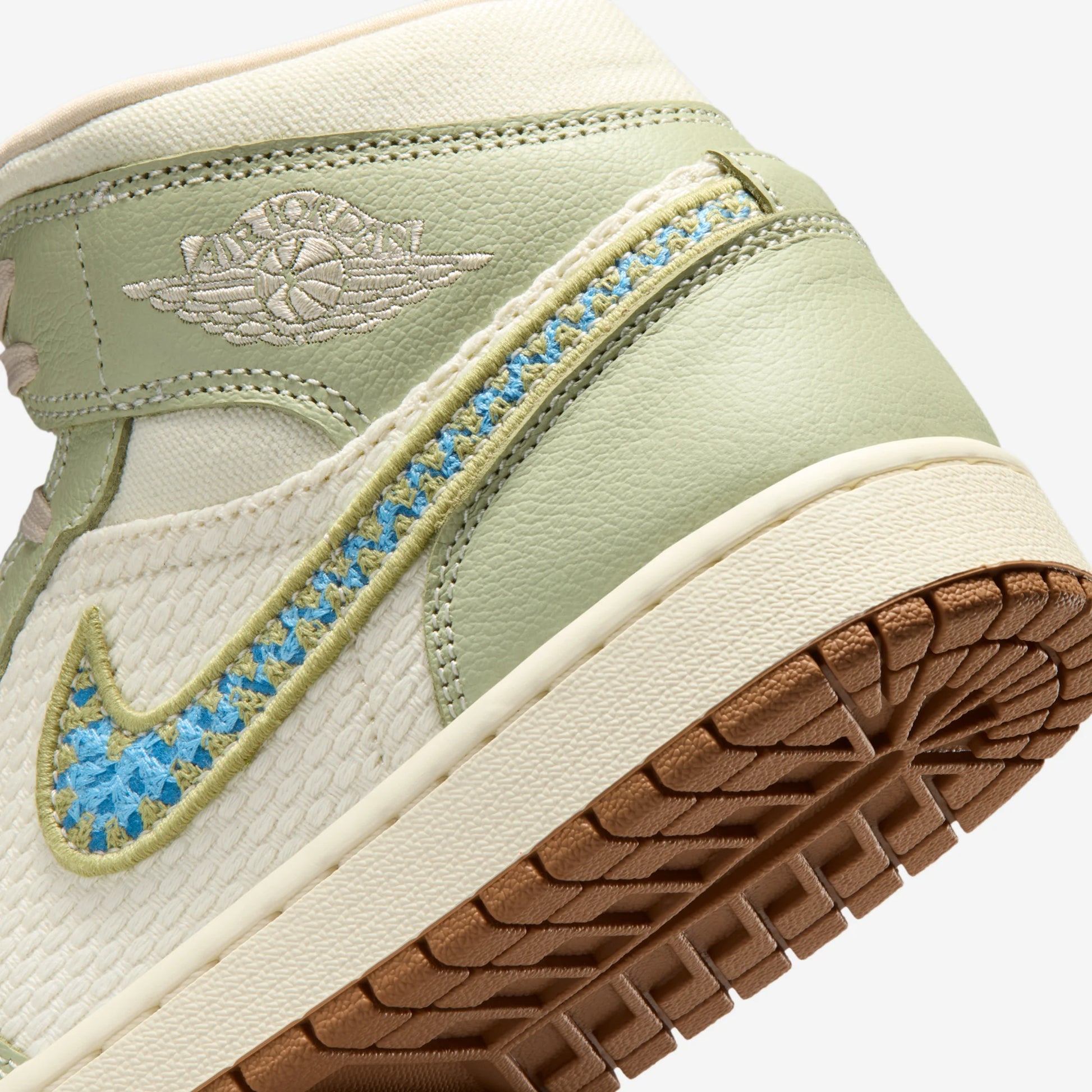 Jordan 1 Mid SE Olive Aura (Women's)