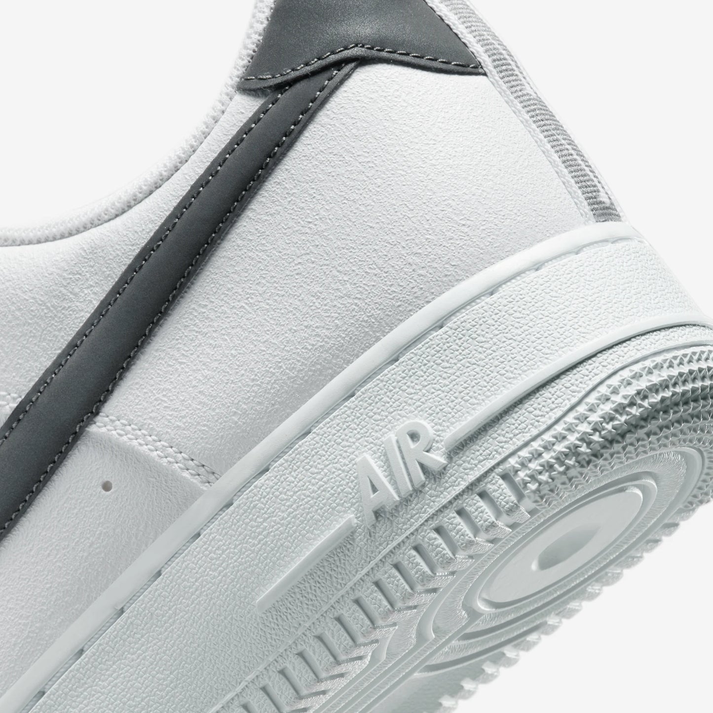 Nike Air Force 1 Low '07 LV8 White Metallic Dark Grey
