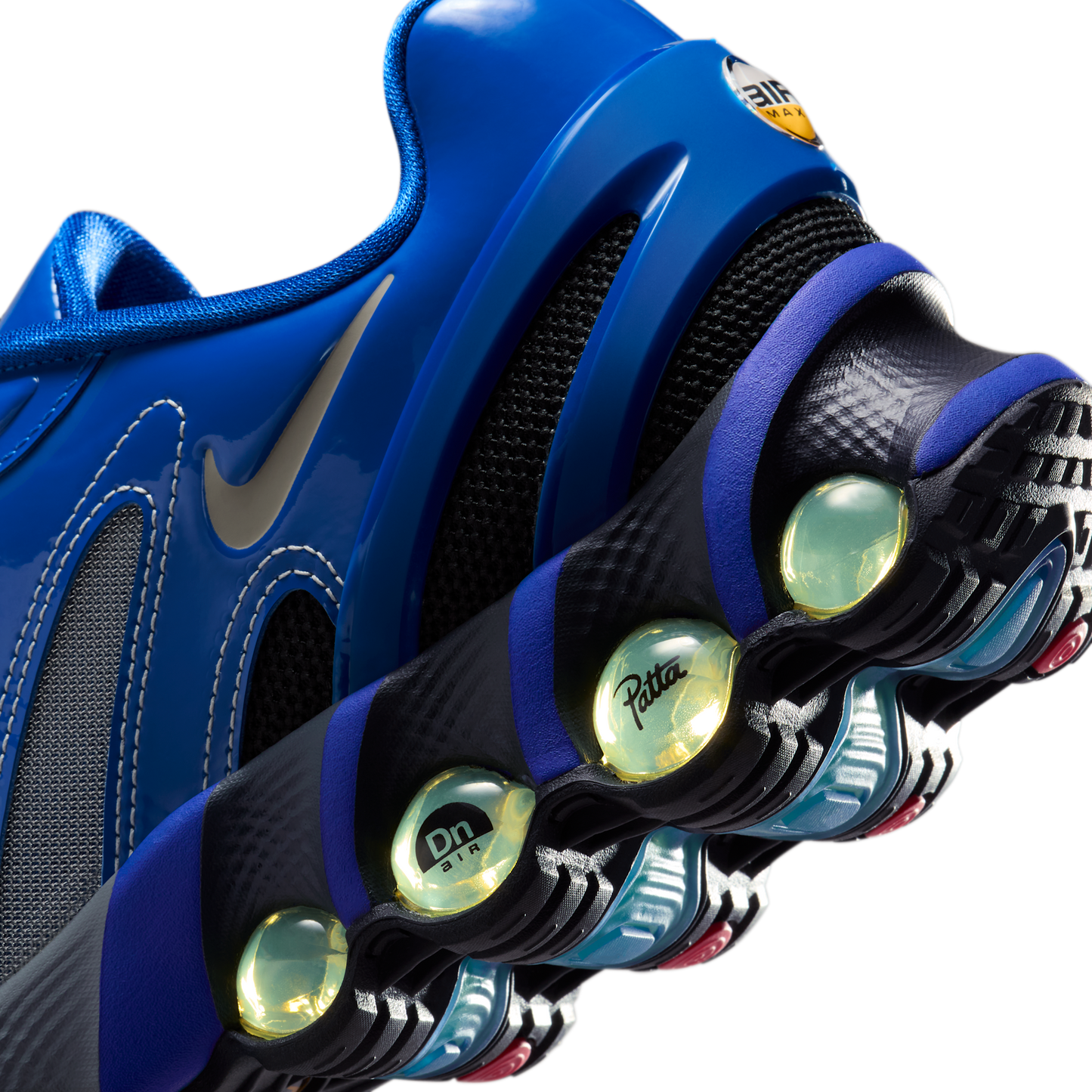 Nike Air Max Dn8 Patta Game Royal Metallic Silver