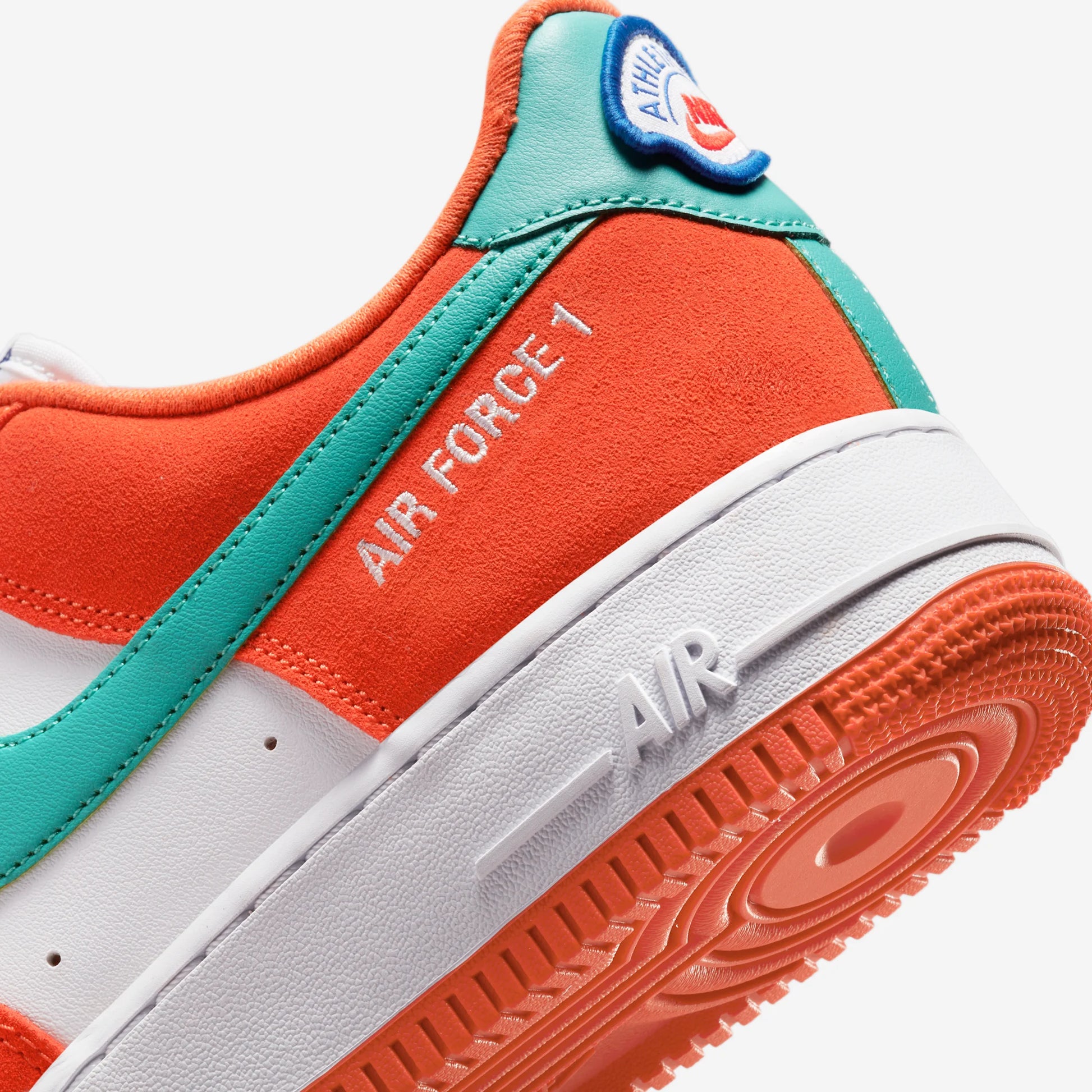 Nike Air Force 1 Low '07 LV8 Athletic Club White Orange