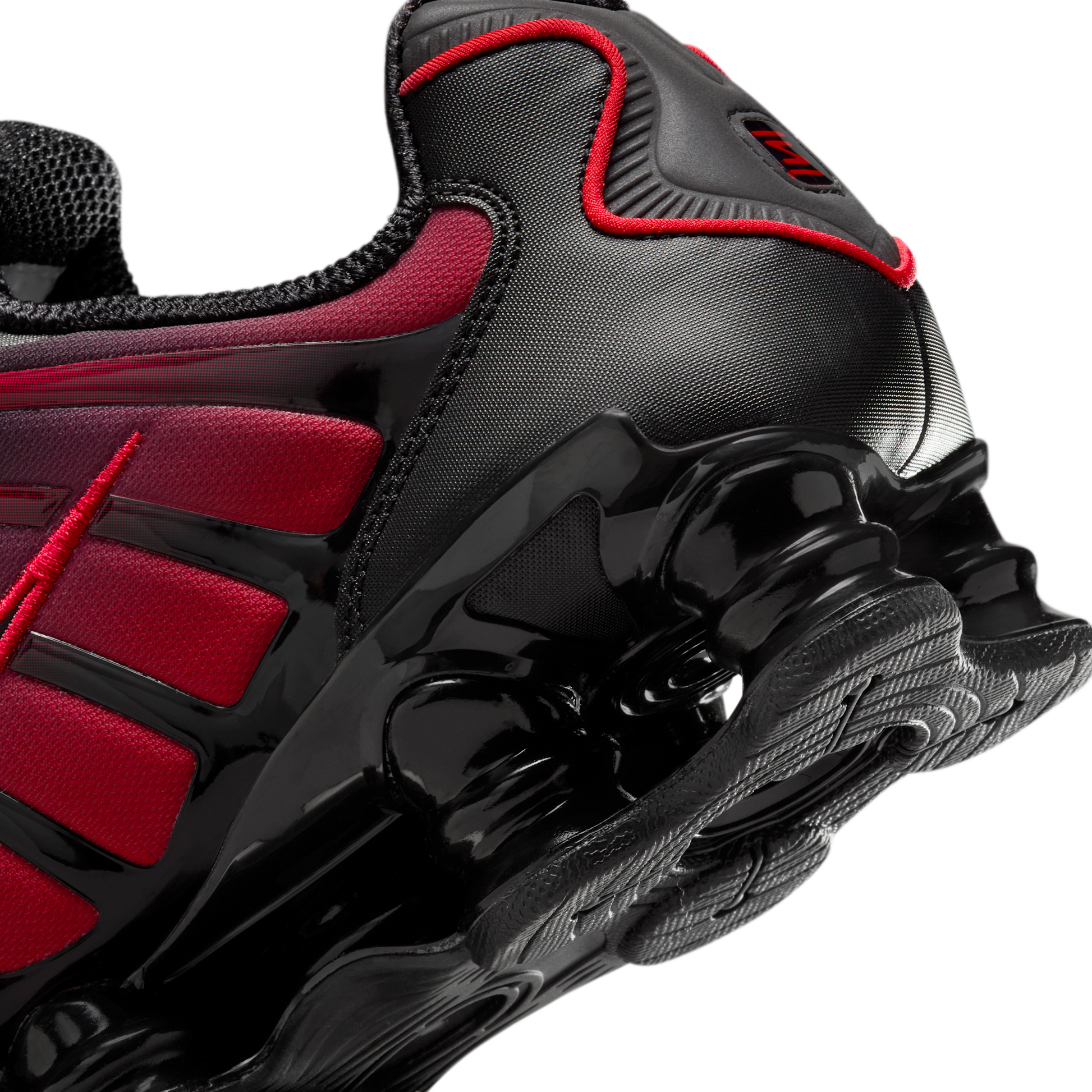 Nike Shox TL Black University Red Gradient