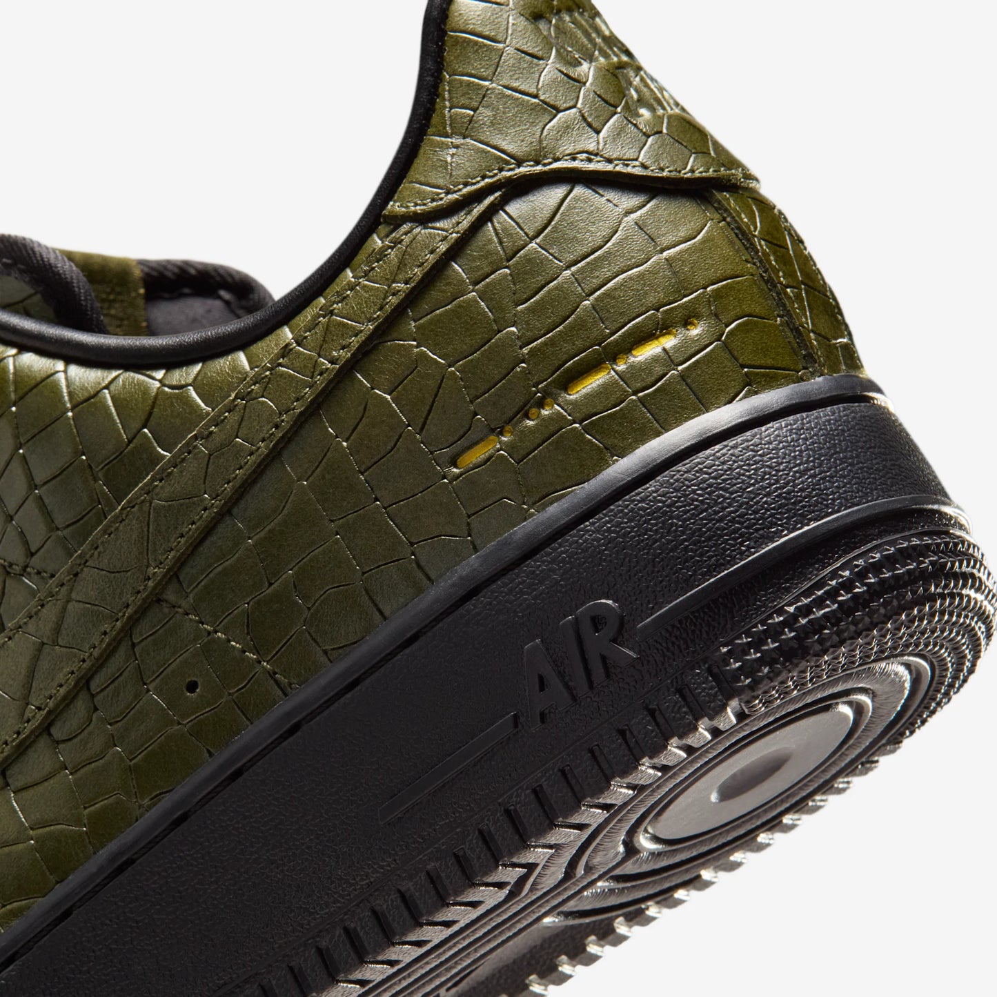 Nike Air Force 1 Low Morse Code Cargo Khaki Croc