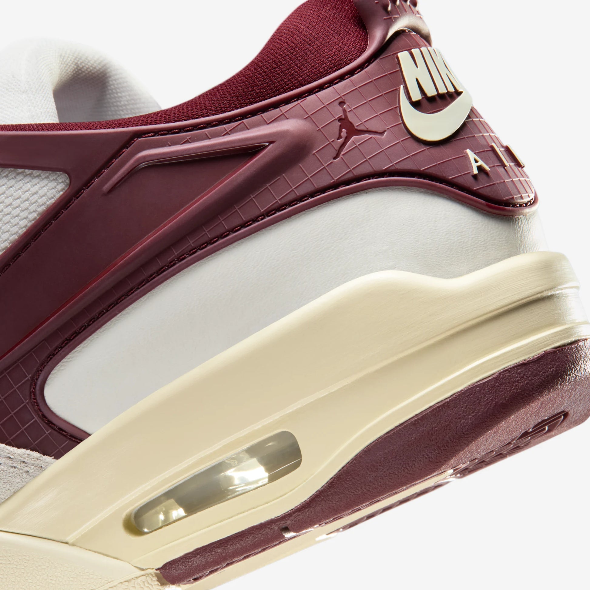 Jordan 4 RM Sail Dark Team Red Coconut Milk (Women's)