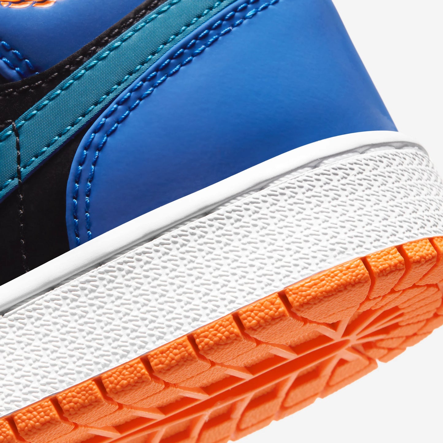 Jordan 1 Mid Racer Blue Green Abyss (GS)