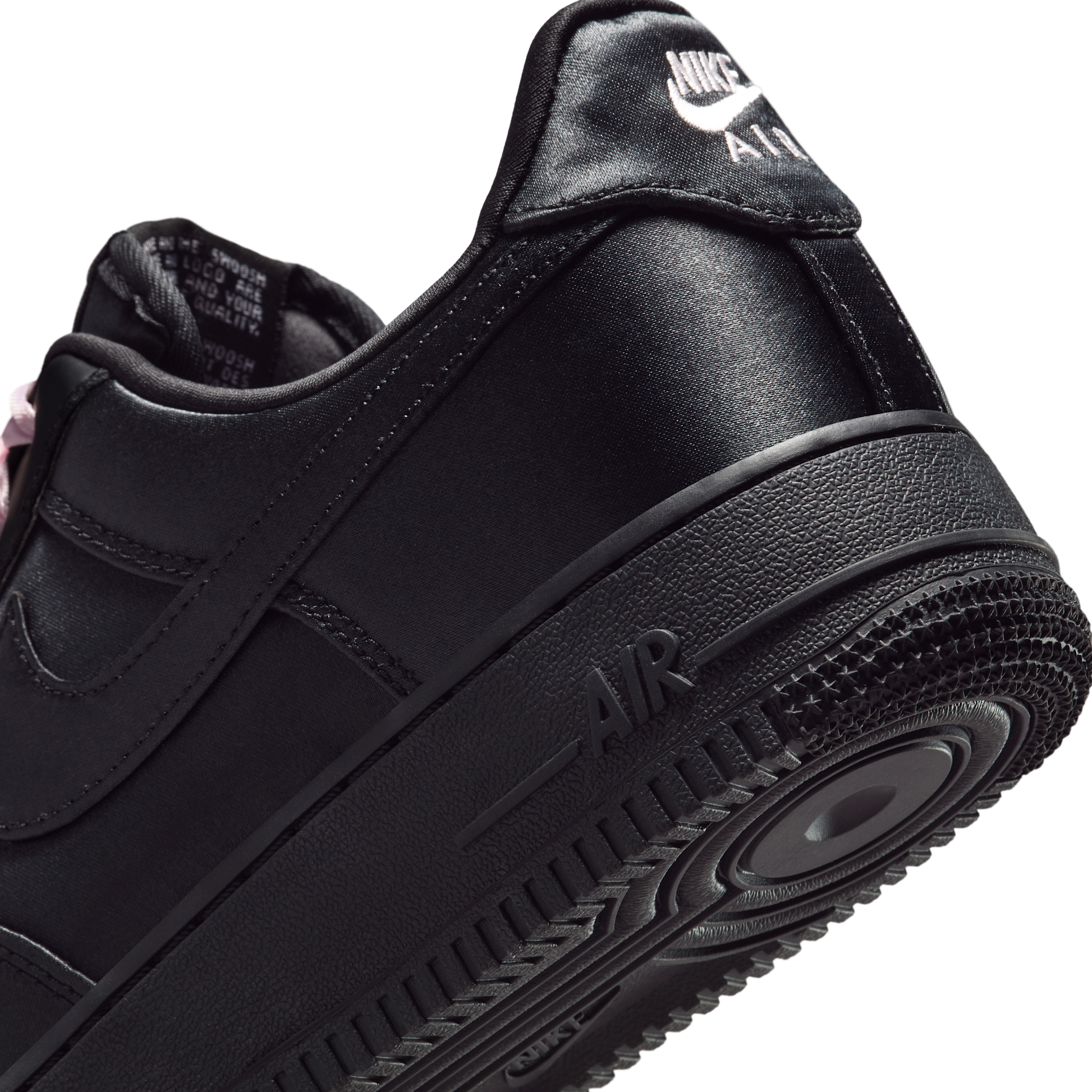 Nike Air Force 1 Low '07 LV8 Black Satin (Women's)
