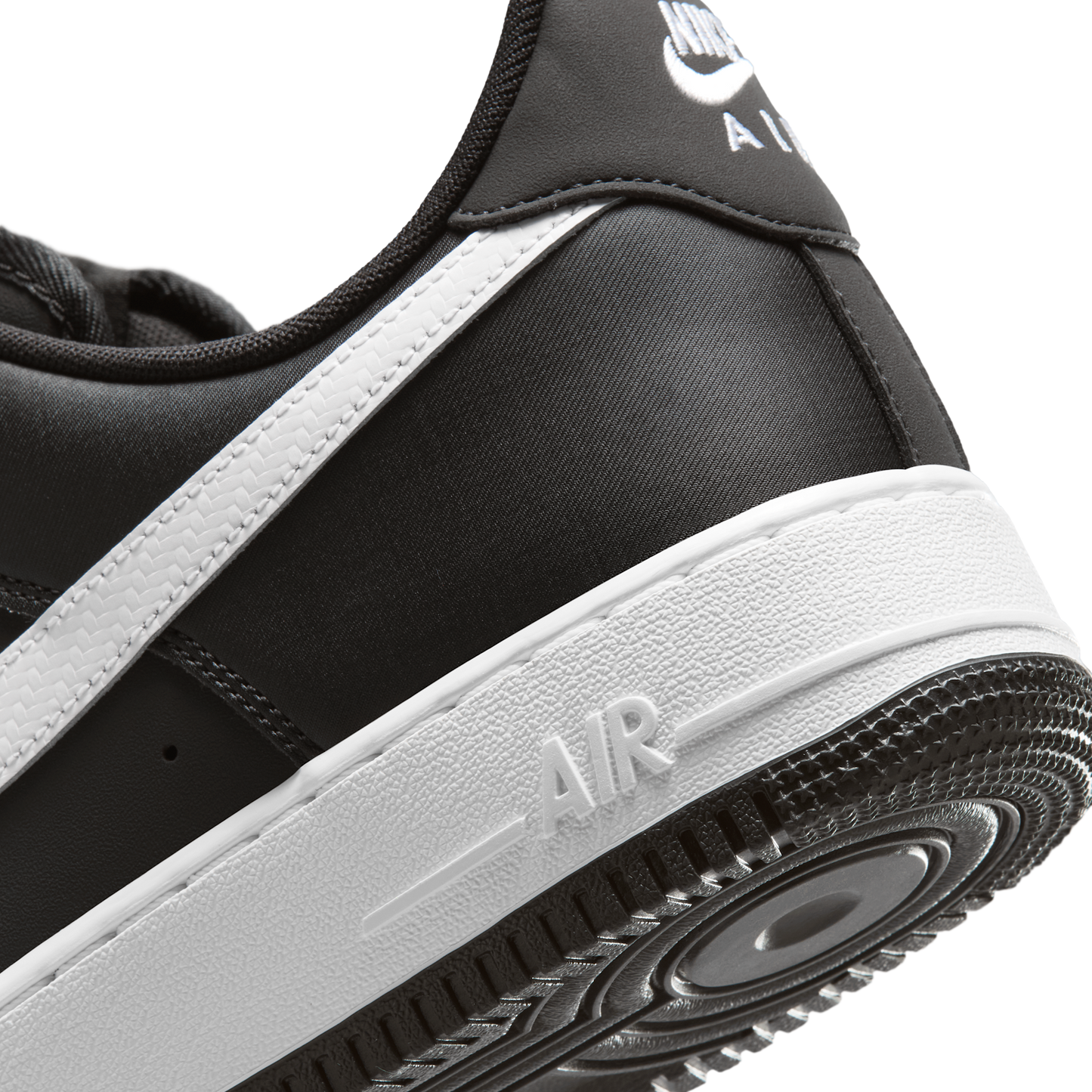 Nike Air Force 1 Low '07 LV8 Carbon Fiber Swoosh Black White
