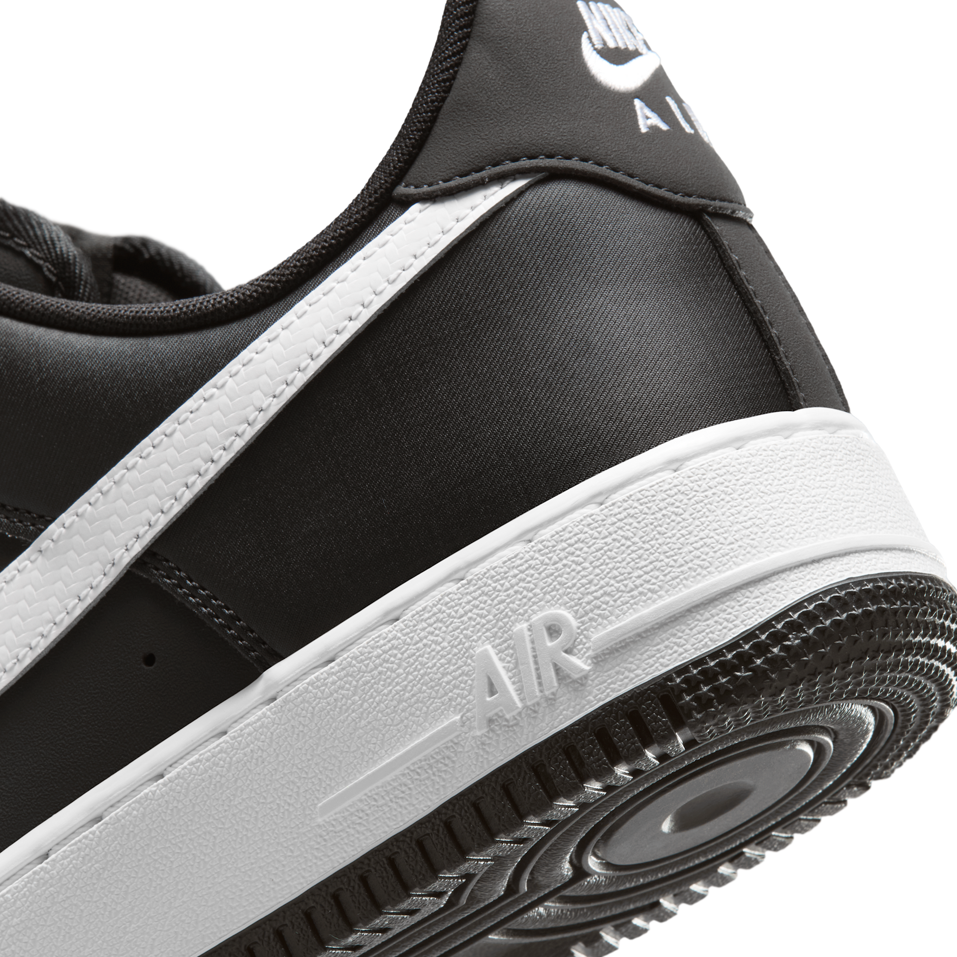 Nike Air Force 1 Low '07 LV8 Carbon Fiber Swoosh Black White