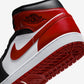 Jordan 1 Mid SE Patent Bred Toe