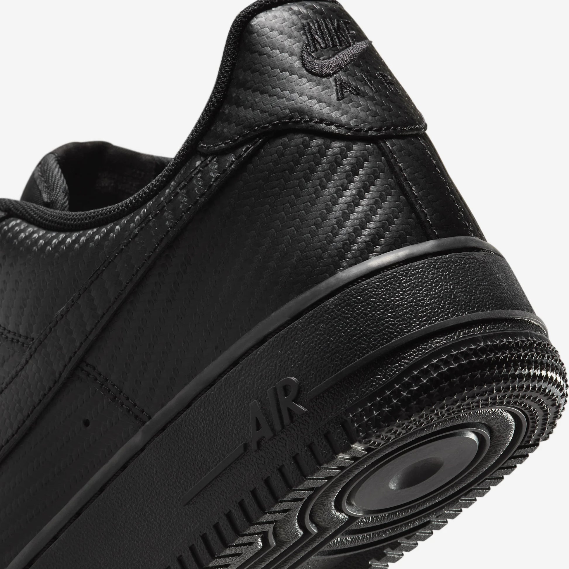 Nike Air Force 1 Low Black Carbon Fiber