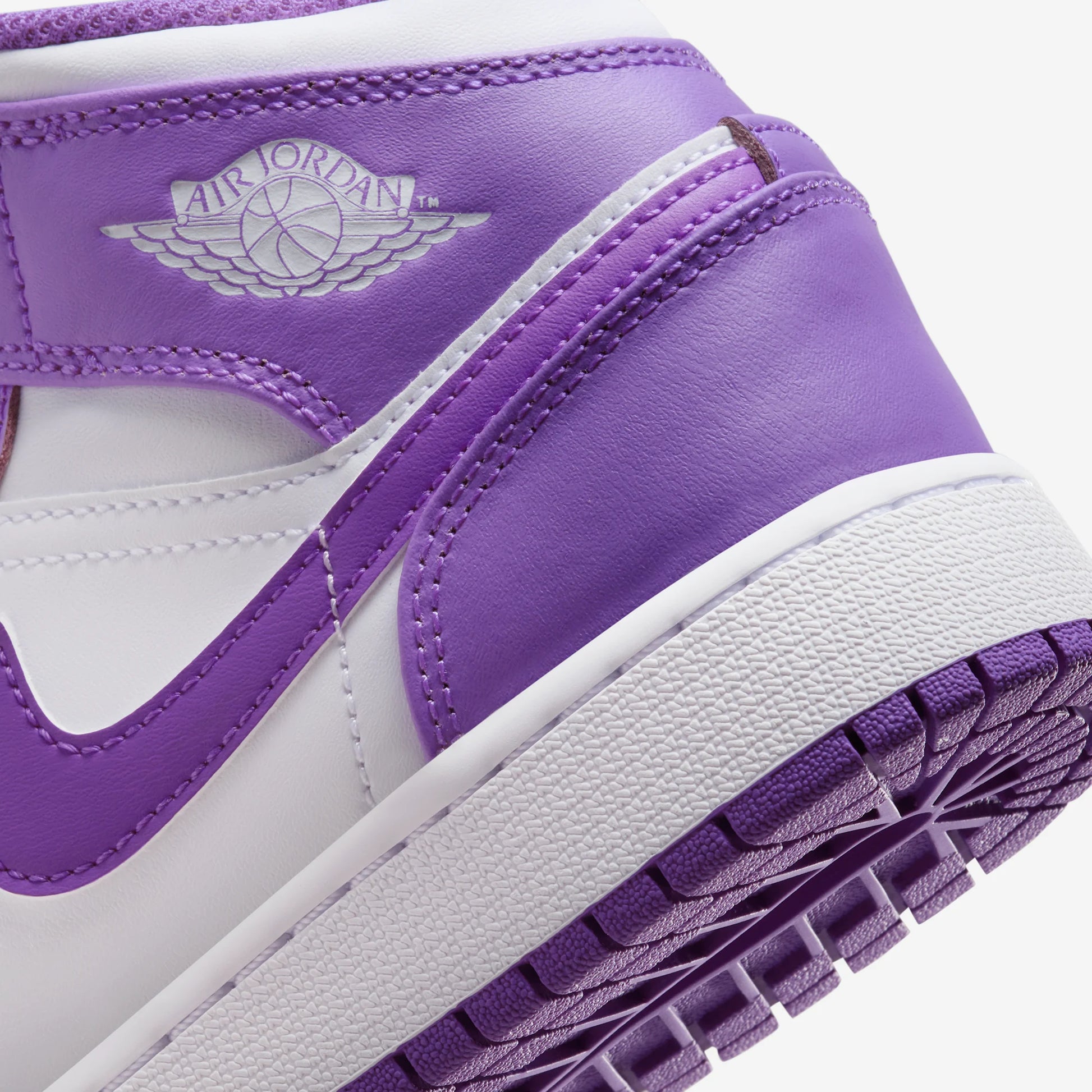 Jordan 1 Mid Purple Venom (GS)