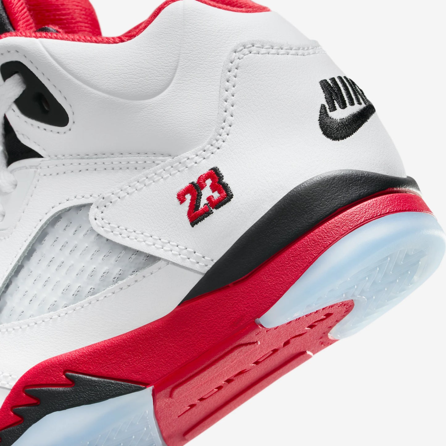 Jordan 5 Retro Fire Red Black Tongue (2025) (PS)