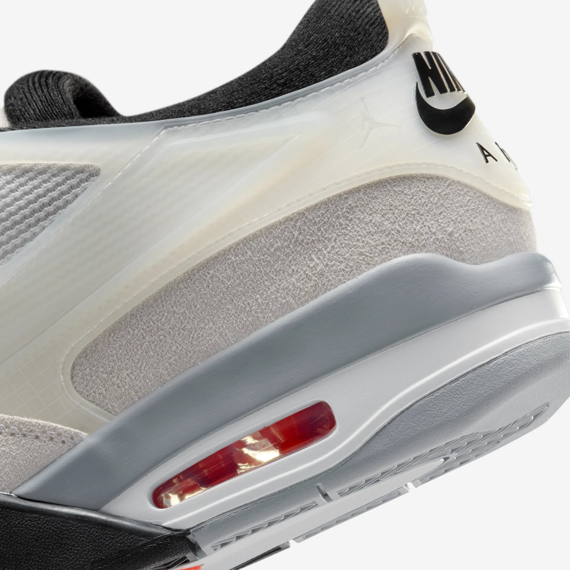 Jordan 4 RM White Light Smoke Grey Black