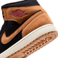Jordan 1 Mid SE Black Flax