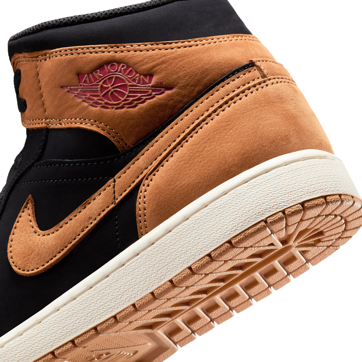 Jordan 1 Mid SE Black Flax