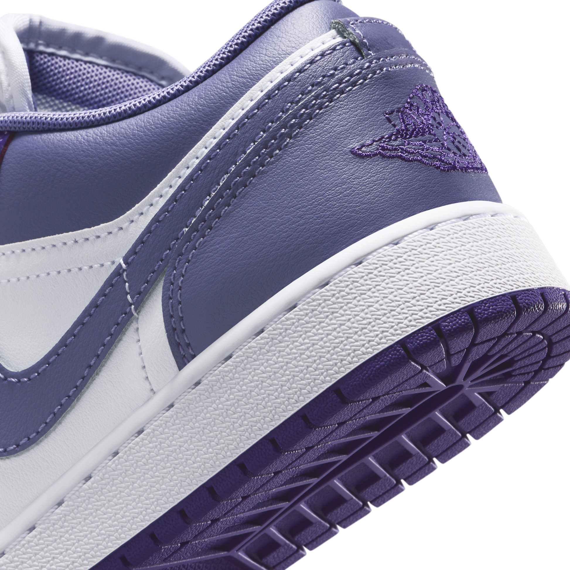 Jordan 1 Low Court Purple White Dusty Amethyst (GS)