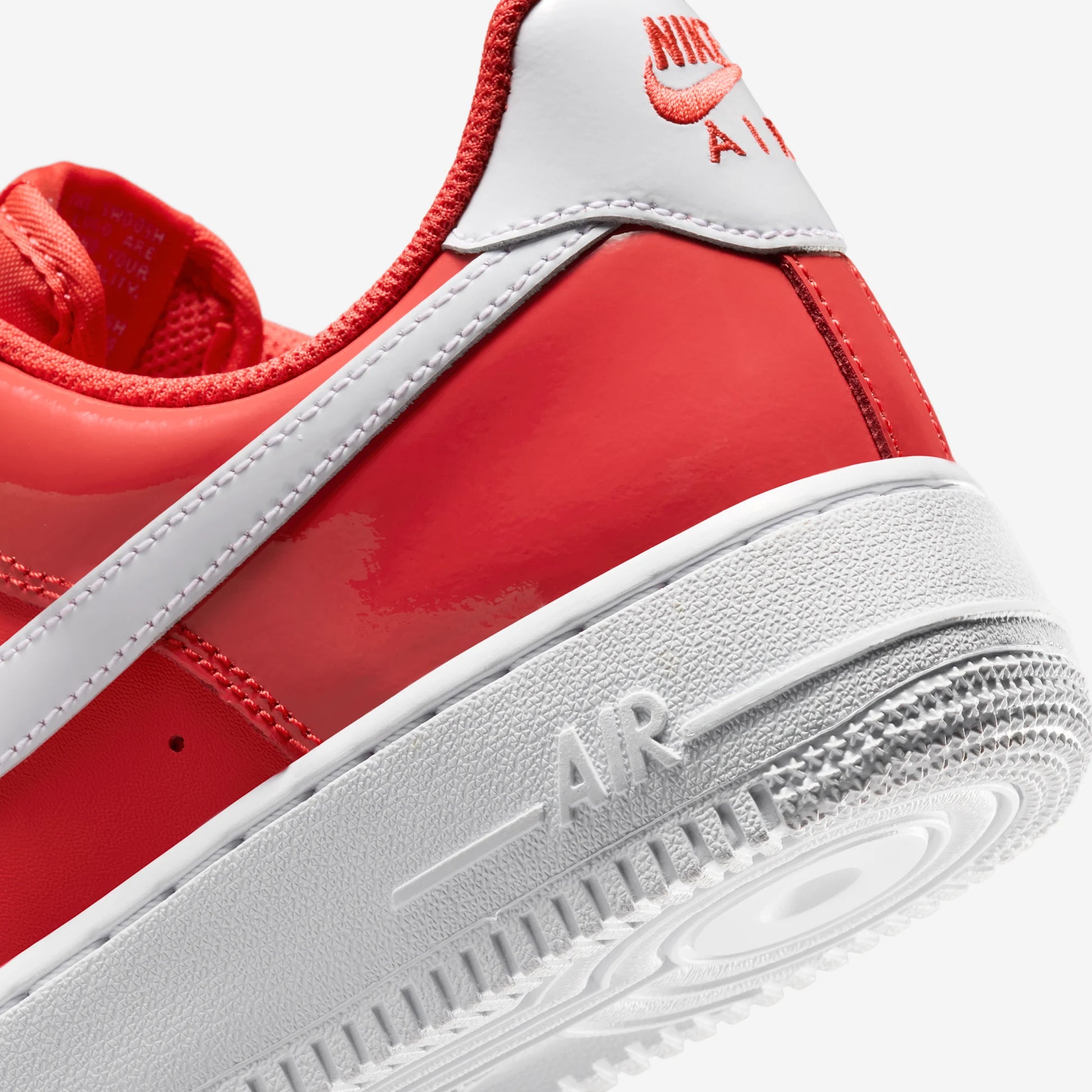 Nike Air Force 1 Low '07 Patent Light Crimson White (Women's)