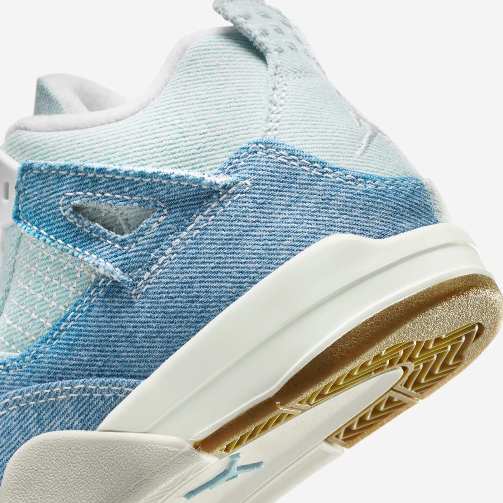 Jordan 4 Retro TEX Denim Worn Blue (PS)