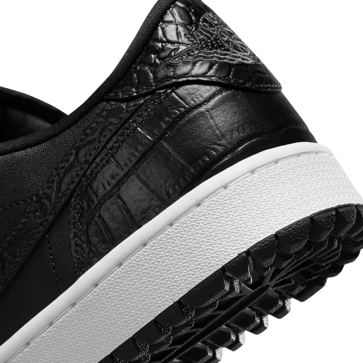 Jordan 1 Retro Low Golf Black Croc