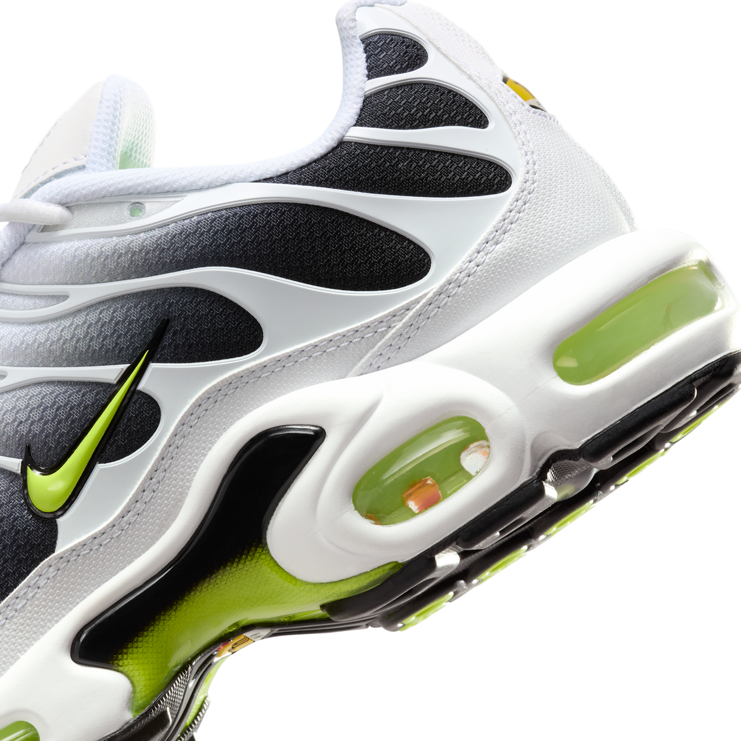 Nike Air Max Plus White Black Volt