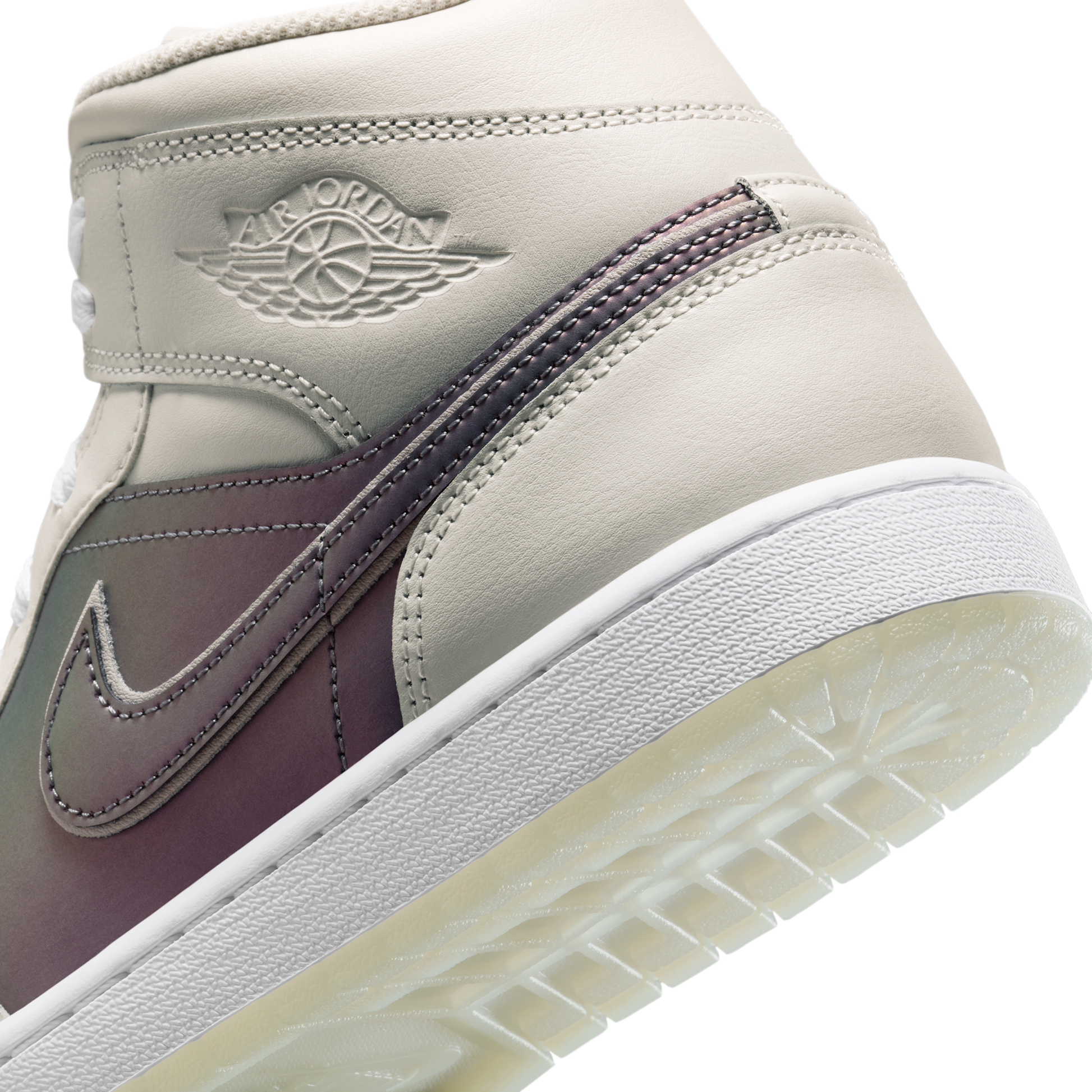 Jordan 1 Mid SE Phantom Iridescent