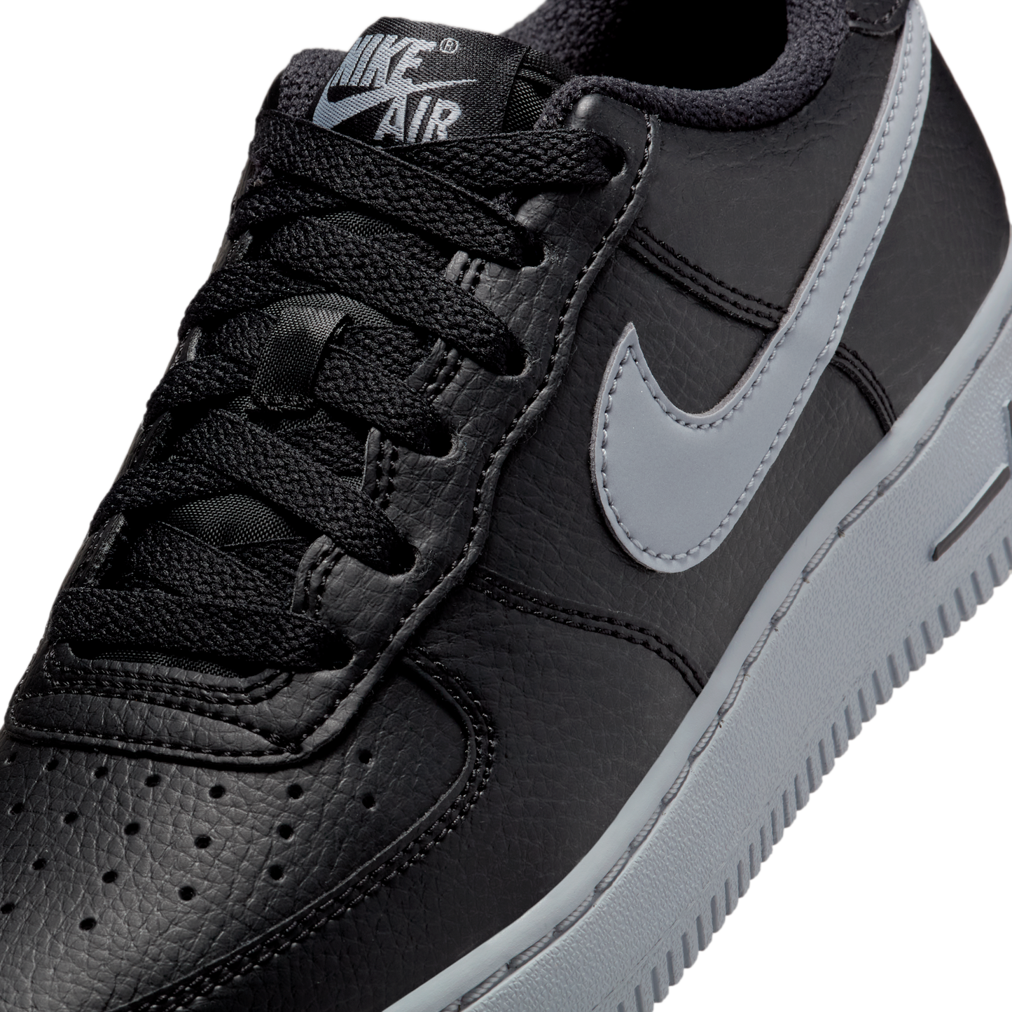 Nike Air Force 1 Low Black Wolf Grey (GS)