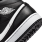 Jordan 1 Mid Black White (Women's)