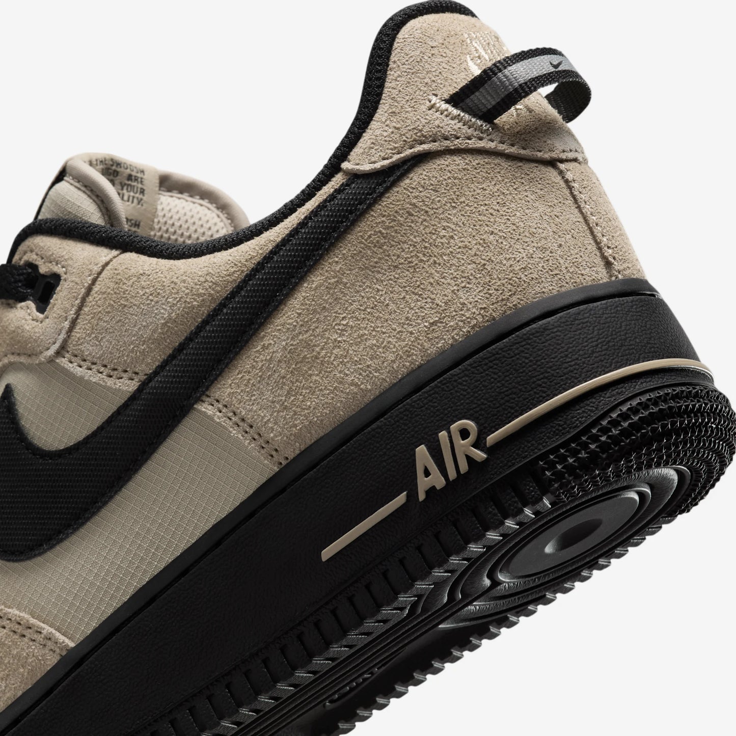 Nike Air Force 1 Low '07 LV8 Desert Khaki Black
