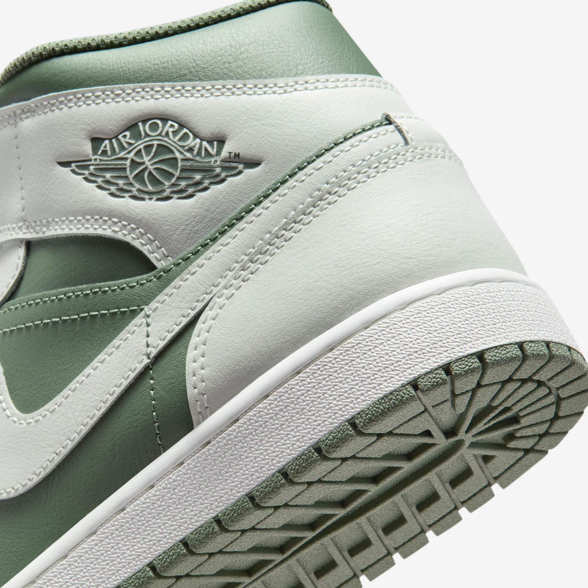 Jordan 1 Mid Summit White Vintage Lichen