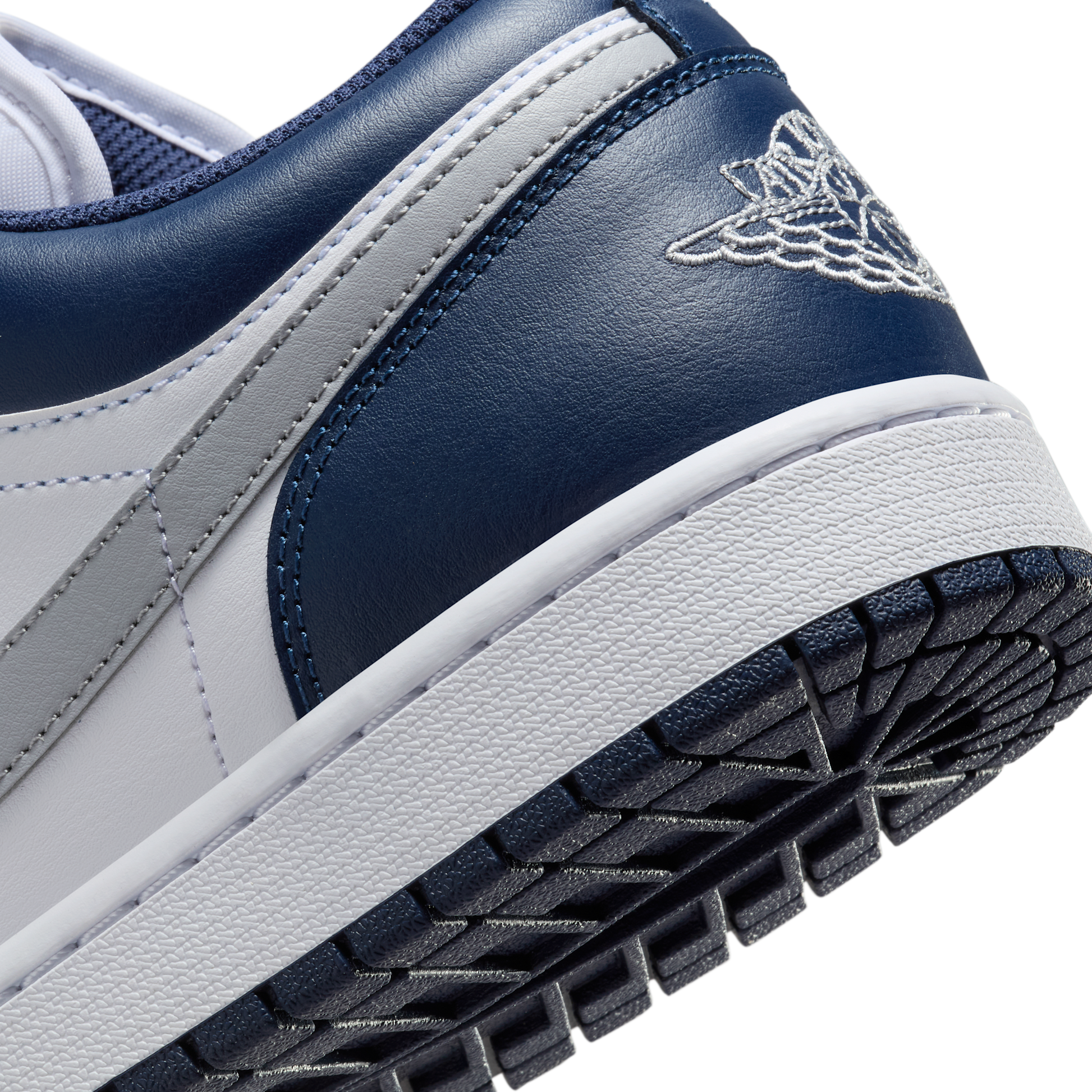 Jordan 1 Low Wolf Grey Midnight Navy