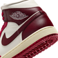 Jordan 1 Mid Sail Mystic Hibiscus (Women's)