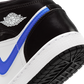 Jordan 1 Mid Black Racer Blue White (GS)