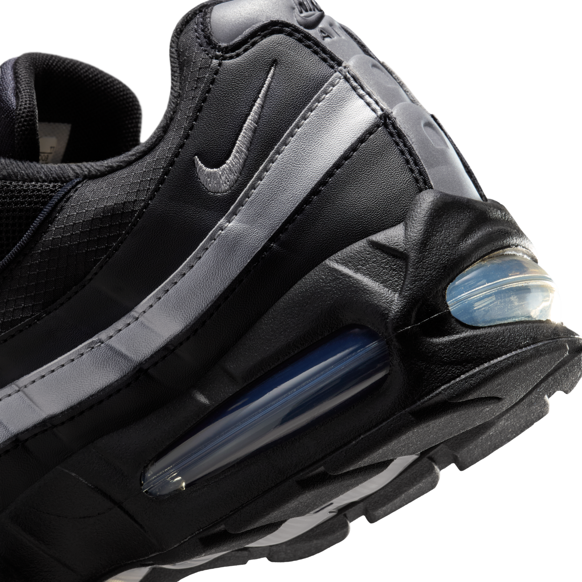 Nike Air Max 95 OG Big Bubble Black White Metallic Silver