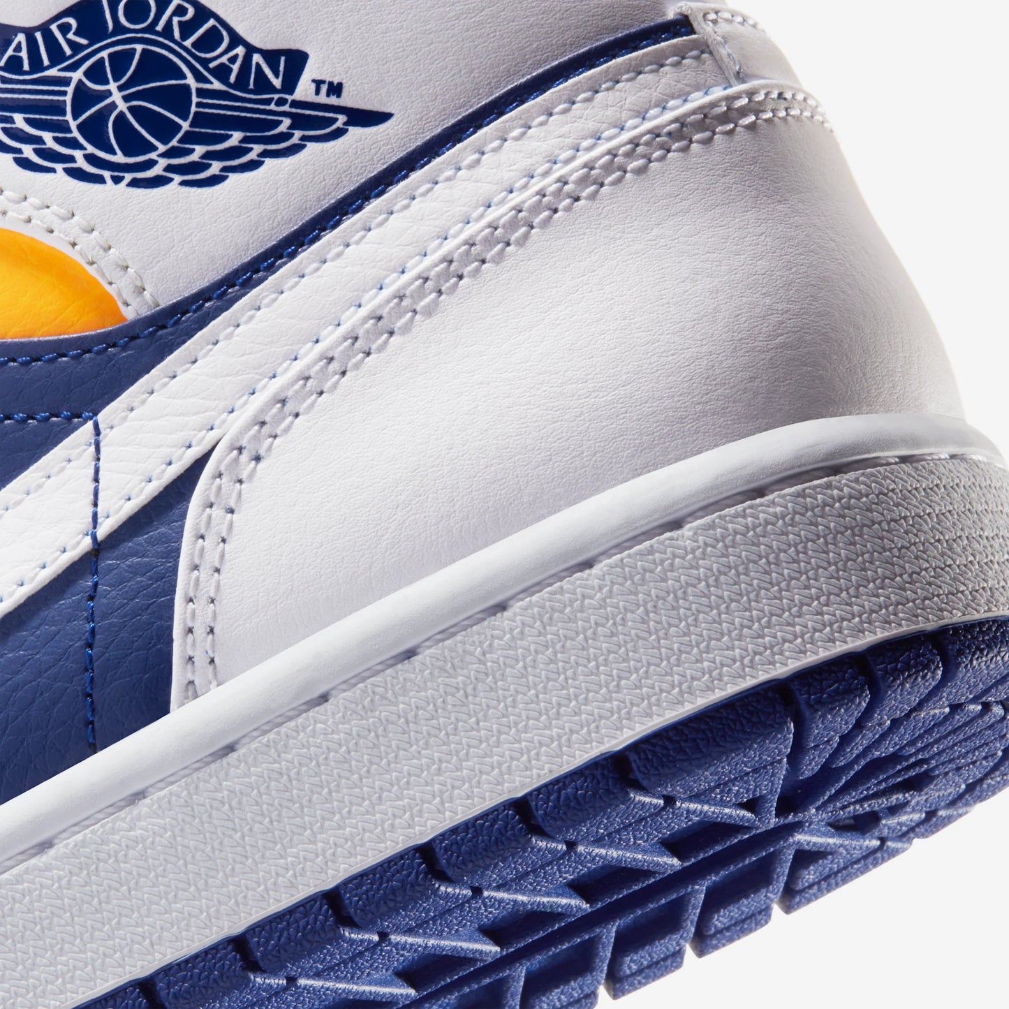 Jordan 1 Mid Royal Blue Laser Orange