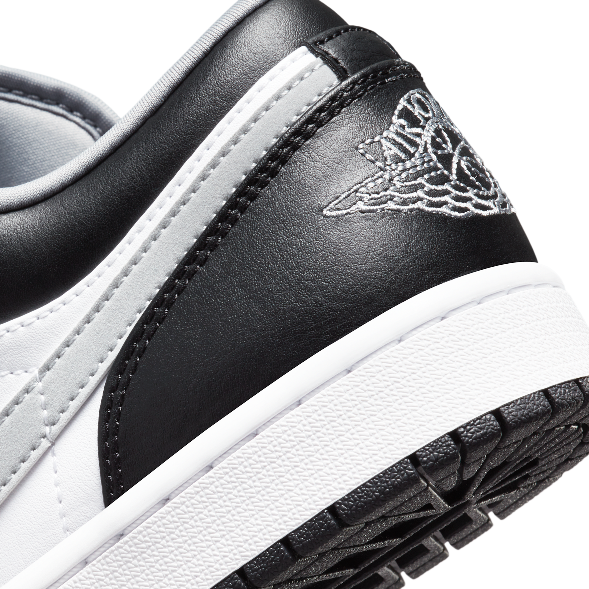 Jordan 1 Low Black White Grey