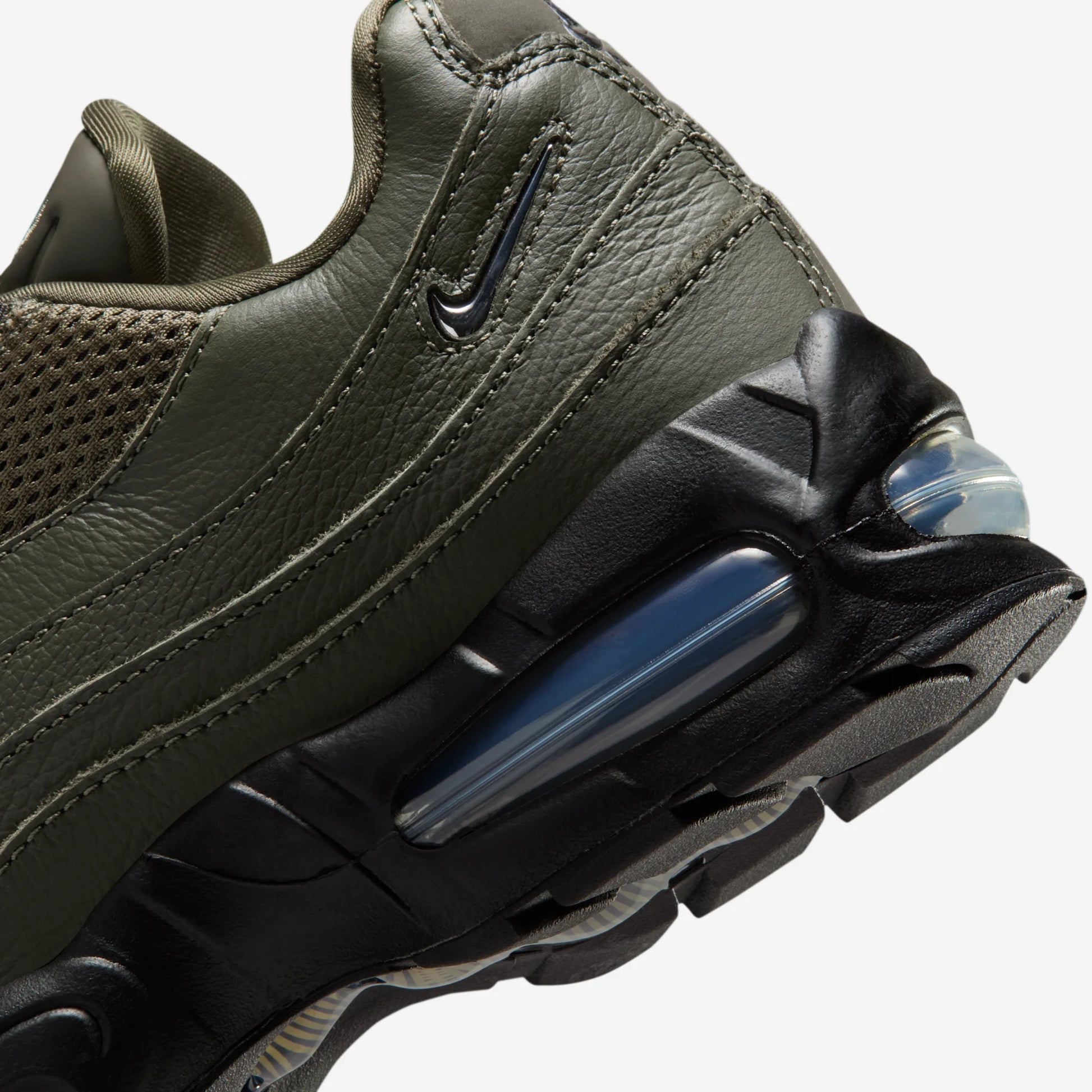 Nike Air Max 95 Big Bubble Cargo Khaki Jewel Swoosh (Women's)