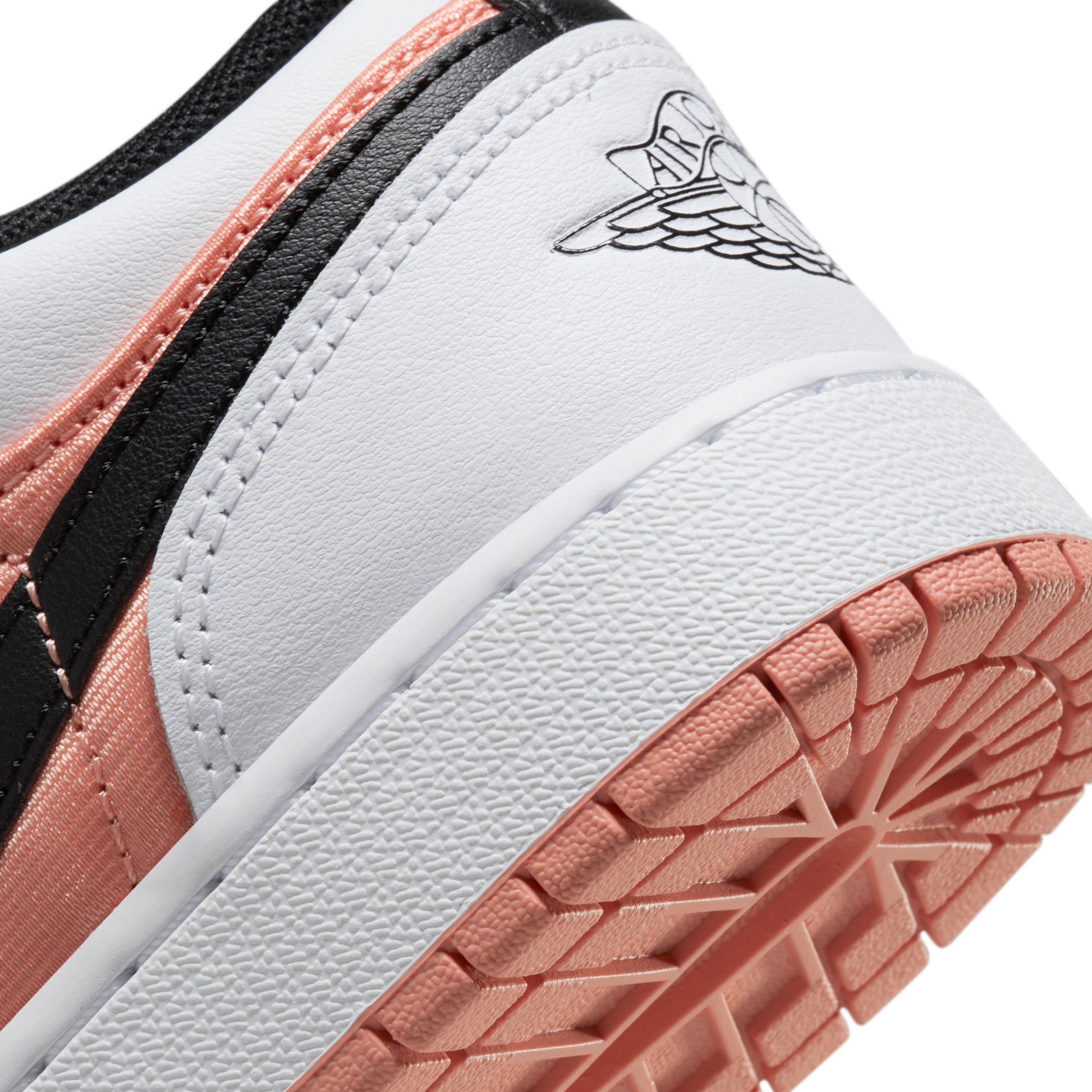 Jordan 1 Low White Light Madder Root (GS)
