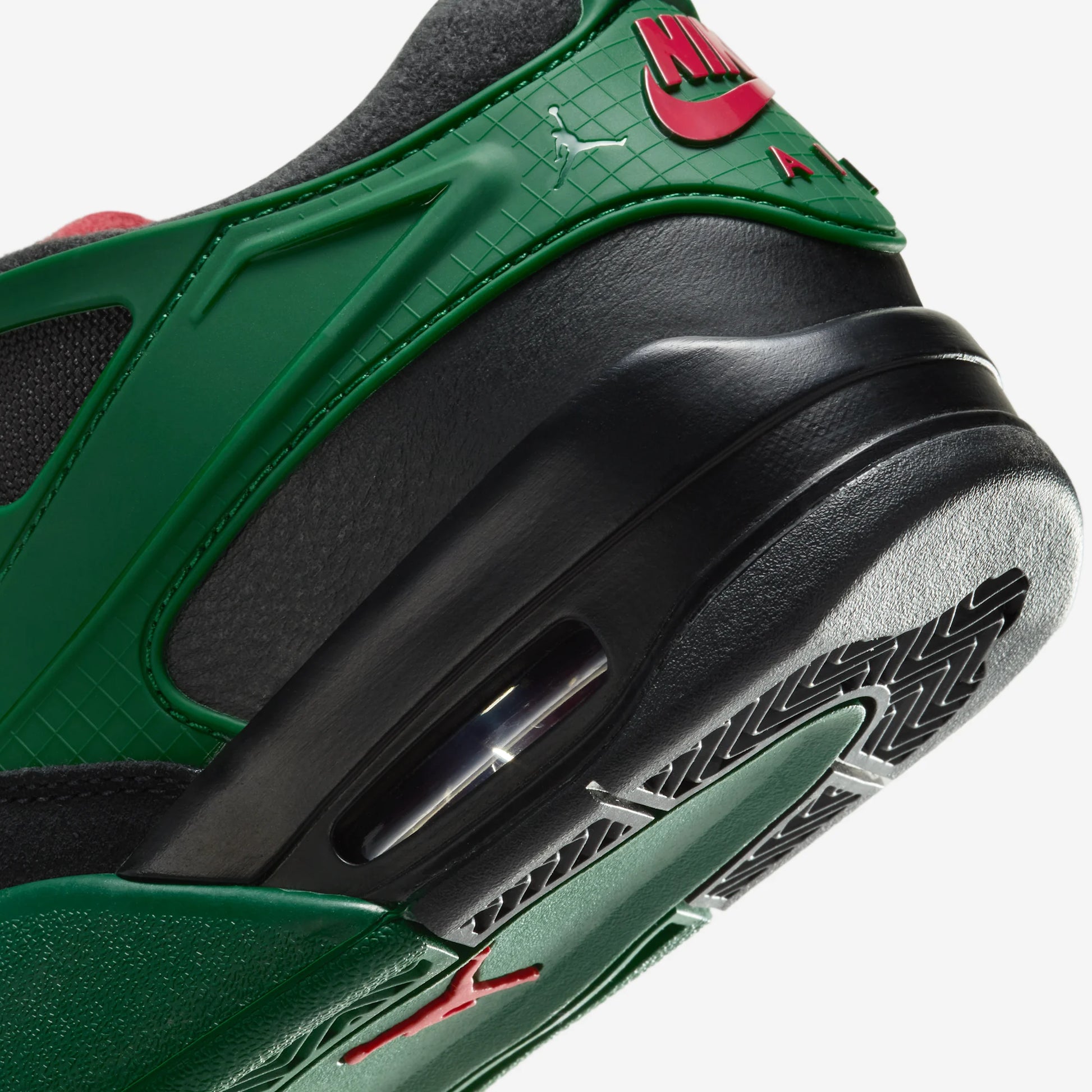 Jordan 4 RM Black Gorge Green Varsity Red (GS)
